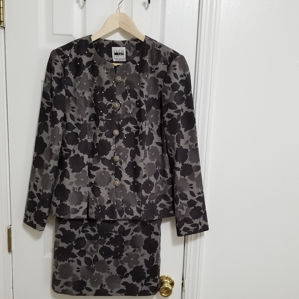 Leslie Fay Skirt Suit